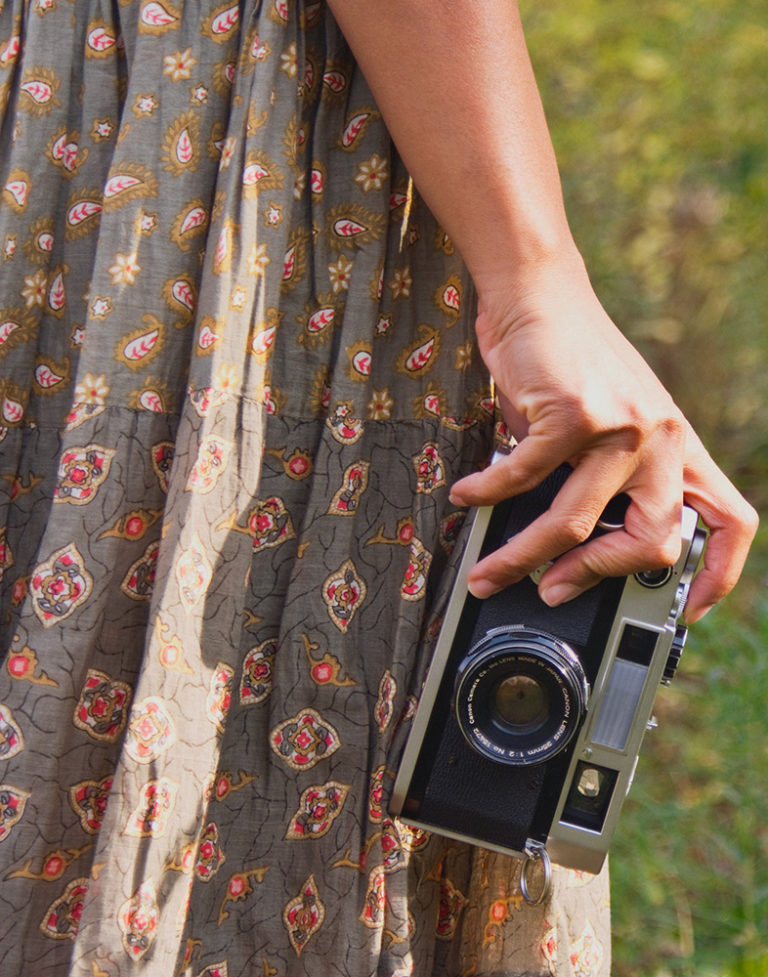 Camera in hand